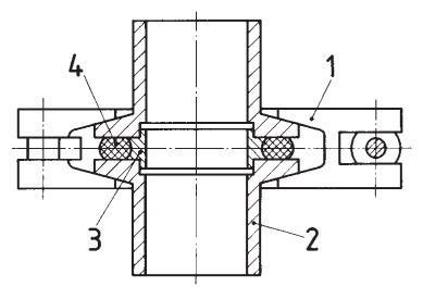 Kleinflansch-Verbindung A