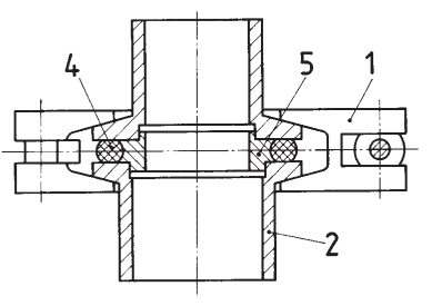 Kleinflansch-Verbindung B